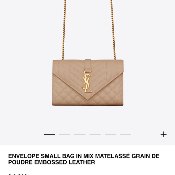 Yves Saint Laurent Bags Ysl Envelope Small Bag In Mix Matelass